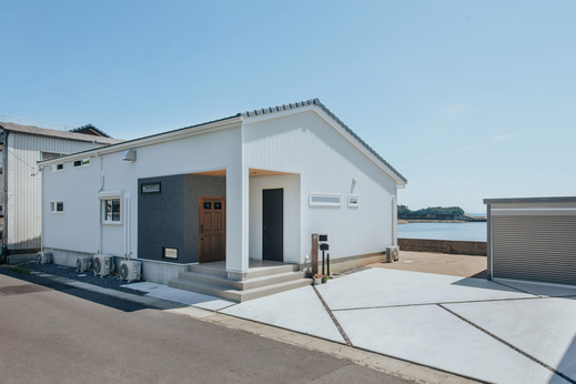 海と暮らす。こだわりの詰まった平屋住宅│施工事例