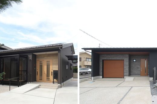 完成したばかりの2邸をご紹介！デザインと暮らしやすさにこだわった平屋