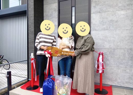 愛犬と暮らす平屋のお引渡し式♪