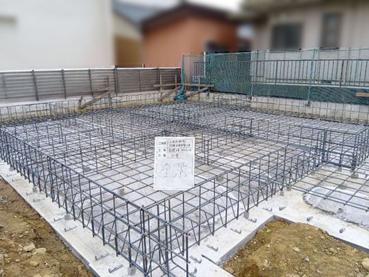 安城市二本木新町D棟レポVol.２　～家の土台を支える！基礎工事の様子～