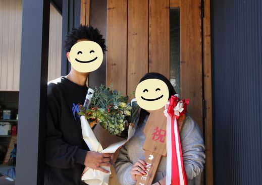 平屋のリノベーションが完成。本日お引渡し式を行いました。