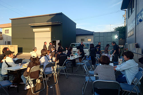 ナイスホーム恒例のBBQ
