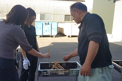 ナイスホーム恒例のBBQ
