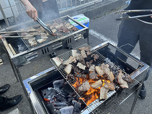ナイスホーム恒例のBBQ