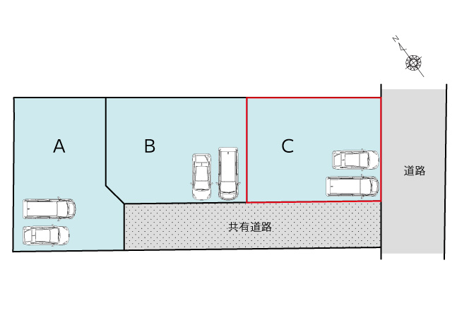 該当物件はC棟です。