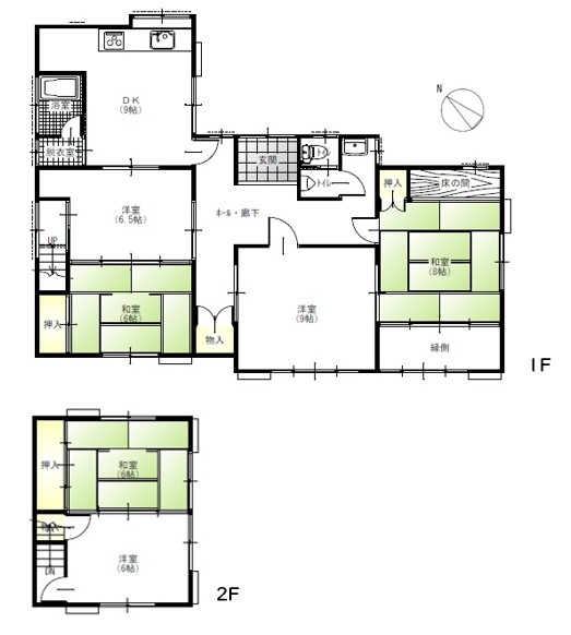 １階で完結する平屋感覚の間取り